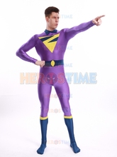 Wonder Twins Zan Costume lycra spandex halloween cosplay Wonder Twins superhero costumes show zentai suit  Hot sale 2024 - buy cheap