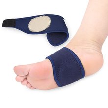 1pair Breathable Elastic Silica Gel High Arch Orthotics Bandage Fasciitis Orthopedic Insoles for Heel Foot Pain Relief Plantar 2024 - buy cheap