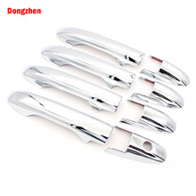Dongzhen 8X Car Door Handle Cover Trim for Honda City 2009 2010 2011 2012 2013 2014 ABS Chrome Decoration Auto Car Styling 2024 - buy cheap