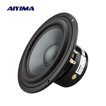 AIYIMA 1Pcs 6.5 Inch Woofer Speaker 4 8 Ohm 80W Bass Speaker Loudspeaker Column Home Theater For Bookshelf Floor Sound Music DIY 2024 - buy cheap