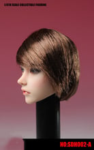 SDH002A 1/6 Asia Female Brown Short Hair Head Sculpt For 12''Body 2024 - buy cheap