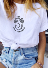 Holy Guacamole, графические футболки, милая забавная футболка для женщин, Tumblr, модная Вегетарианская графическая футболка, авокадо, Taco, белые топы 2024 - купить недорого
