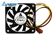 Para delta EFB0612LA, 60x60x10 MM, 3 cables, 60mm, 6cm, cc 12V, 13,5 CFM, servidor convertidor, ventiladores de refrigeración axial 2024 - compra barato