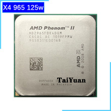 Четырехъядерный процессор AMD Phenom II X4 965, 3,4 ГГц, HDZ965FBK4DGM, разъем AM3 2024 - купить недорого