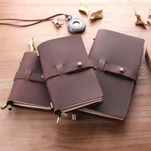 Leather Travel Journal, Handmade Travelers Notebook Refillable, Gift for Men & Women, Perfect to write in, 3 Inserts/192 Pages 2024 - buy cheap