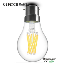 B22 dimmable A60 led  bulb 4W 6W 8W for 3000K global Light Lamp replace filament lamp 4 pieces/lot Edison Bulb 2024 - buy cheap