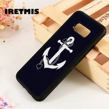 Iretmis S3 S4 S5 силиконовый резиновый чехол для телефона Samsung Galaxy S6 S7 S8 S9 edge plus Note 3 4 5 8 9 Якорь Морская любовь 2024 - купить недорого