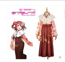 Anime LoveLive!Sunshine!! COSPLAY Ruby Kurosawa COS Halloween Party COSPLAY Sweet Japanese kimono Lolita Costumes 2024 - buy cheap