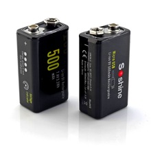 2pcs Soshine 9V Li-ion Protected Battery with Built-In Micro USB Port 2 Ways to Charge 500mAh 7.4V 2024 - buy cheap