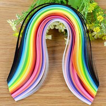 260 Rainbow Paper Quilling Strips Set 3mm 39cm Flower Gift Paper For Craft DIY Quilling Tools Handmade Paper Decoration 2024 - buy cheap