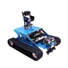 2018 автомобильный робот-бак, автомобильный комплект из алюминиевого сплава с камерой для Raspberry PI без платы контроллера 2024 - купить недорого