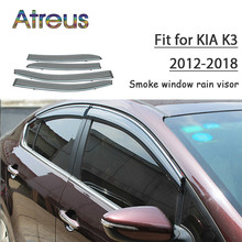 Atreus 1set ABS For 2018 2017 2016 2015 2014 2013 2012 Kia K3 Accessories Car Vent Sun Deflectors Guard Smoke Window Rain Visor 2024 - buy cheap
