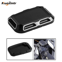 Nuoxintr 2pcs Aluminum Motorcrycle Brake Master Cylinder Cover For Harley Touring Road King Ultra Tri Street Glide Electra 2024 - buy cheap