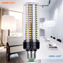 E27 LED Corn Lamp E14 220V High Lumen LED Light Bulb 110V 28 40 72 108 132 156 189leds Energy Saving Lighting No Flicker SMD5736 2024 - buy cheap