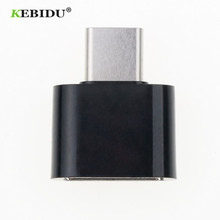 Kebidu conversor de usb fêmea para tipo c, conversor de cabo otg usb 3.0 tipo c para celulares android 2024 - compre barato