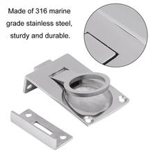 316 Ring Handle Flush Hatch Locker Cabinet Pull Lift for Boat Marine 57 40mm Marine Baot Accessories Stainless Steel New 2024 - buy cheap