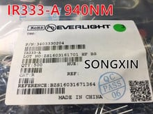 500pcs EVERLIGHT IR333-A infrared emission tube main IR333 5MM 940NM Infrared LED Diode 5mm LED T-1 3/4 2024 - buy cheap