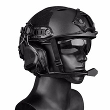 Tactical Headset Shooting Military Helmet Headphone Comtac Headset with Fast Helmet Rail Adapter Peltor set Outdoor Hunting 2024 - buy cheap