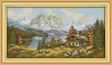 Landscape Scenic Counted Cross-Stitching 11CT Printed 14CT Handmade Cross Stitch Set Cross-stitch Kits Embroidery Needlework 2024 - buy cheap