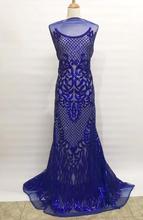 Высококачественная JIANXI.C-52206 ткань в нигерийском стиле для вечернего платья красивая африканская кружевная ткань с вышивкой 2024 - купить недорого