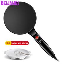 BEIJAMEI High Quality Electric Crepe Maker Pizza Pancake Machine Small Non-stick Griddle baking pan Cake machine 2024 - buy cheap