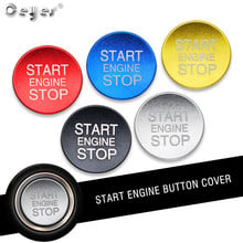 Ceyes Car Styling Stickers Accessories Start Stop Engine Button Ignition Ring Case For Alfa Romeo Giulia Stelvio Giulietta Cover 2024 - buy cheap