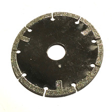 Free shipping of 1PC 100/110mm diamond coating cutting disc saw blade for pottery/porcelain ceramics/tile/glass wet cutting 2024 - buy cheap