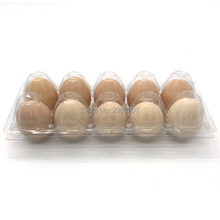 Caja de almacenamiento desechable para huevos, contenedor de plástico transparente, 10 agujeros, 24x10x6 cm, 800 unids/lote 2024 - compra barato