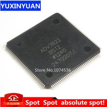 2 pçs/lote ADV7622 ADV7622BSTZ ADV7622B AD7622 QFP144 QFP CHIP de LCD 2024 - compre barato