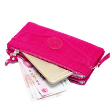 New Multi-functiona Ladies Shoulder Bag & Clutch Big Capacity Simple Female Wallet Purses Zipper Messenger Bag Women zk30 2024 - buy cheap