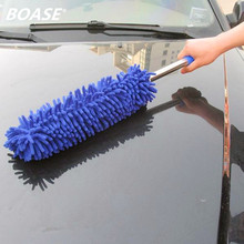 Escova de limpeza de carro, vassoura telescópica, cabo longo, ferramentas de limpeza, remoção de poeira, acessórios de carro 2024 - compre barato