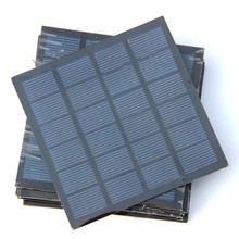 BUHESHUI 1.5W 6V Solar Cell Polycrystalline PET Solar Panel Solar Module DIY Charger Education Kits 110*110MM 2pcs Free Shipping 2024 - buy cheap