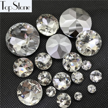 Topstone-cristal de piedra elegante Baoshihua, redondo, Color claro, 8mm,10mm,12mm,18mm,35mm,27mm, fabricación de joyas 2024 - compra barato