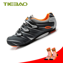 Tiebao-sapatos para ciclismo de estrada, sapatos originais com trava para bicicleta, equipamentos para caça, calçados para ciclismo 2024 - compre barato