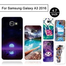 Funda trasera de silicona para Samsung Galaxy A3, 2016, A310, A310F, SM-A310F, 4,7 pulgadas, 2016, carcasa de TPU suave 2024 - compra barato