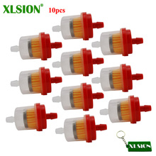 XLSION 10pcs Petrol Gas Fuel Filter For ATV Quad 4 Wheeler Buggy Go Kart Snowmobile Pit Dirt Bike Motorcycle Motocross 2024 - buy cheap