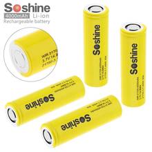 4pcs Soshine IMR 21700 battery 3.7V 14.8WH 4000mAh Li-ion Rechargeable Battery with Safety Relief Valve for Electric products 2024 - buy cheap