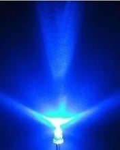 500 шт. 3 мм синий светодиодный светоизлучающий диод/F3 светодиодный синий цвет Chartreuse 2024 - купить недорого