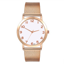 Relógio feminino luxuoso na moda, relógio casual para mulheres, em aço inoxidável, disponível nas cores rosa e ouro, 2020 2024 - compre barato