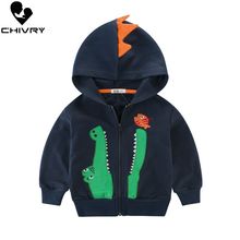 Толстовка с капюшоном Chivry для мальчиков, толстовка с капюшоном для мальчиков, пальто и куртки для детей, 2019 2024 - купить недорого