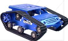 Hot Sale Tracked Car Model Metal Rc Robot Tank Car Chassis Shock Absorption Car Crawler Caterpillar for Arduino DIY Toy 2024 - buy cheap