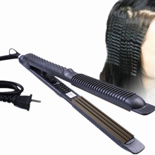 Hair Curler Temperature Control Titanium Electric hair straighteners corrugated Crimper Waves Straightening Iron Styling Tool 2024 - buy cheap