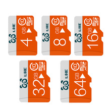 Cartão de memória micro sd, opções de 32gb, 16gb, 8gb, 4gb, 64gb, tf, com adaptador mini sd, presente 2024 - compre barato