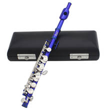 Piccolo Ottavino Half-size Flute Plated C Key Cupronickel with Cleaning Cloth Screwdriver Padded Box 2024 - buy cheap