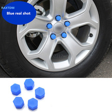 Car Styling Silica Caps Hub Screw Protector for Renault Koleos Clio Scenic Megane Duster Sandero Captur Twingo 2024 - buy cheap