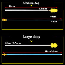 Kit profissional de inseminacao para cachorro, cateter com mangas para coleta, tubo de segmentação artificial para cachorros, suprimentos para animais de estimação, 15 peças 2024 - compre barato