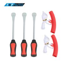 3 Tire Lever Tool Spoon + 2 Wheel Rim Protectors Tool Kit for Motorcycle Bike Tire Changing Removing 2024 - buy cheap