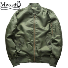 Mwxsd-nova jaqueta militar masculina de piloto militar para voo, força aérea, corta-vento, resistente, 2019 2024 - compre barato