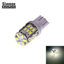 1 Pcs T10 W5W LED Auto Lights 3014 30 SMD Wedge Car Interior Indicator Dome Reading Door Lamp White DC 12V License Plate Bulbs 2024 - buy cheap
