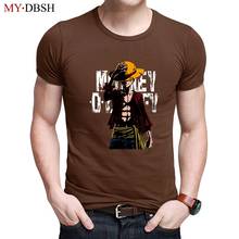 Brand T Shirt Men T-shirt Funny Luffy T Shirts Clothing Mens Anime One Piece Tee Shirt White O-neck Printed Casual Cotton Tshirt 2024 - buy cheap